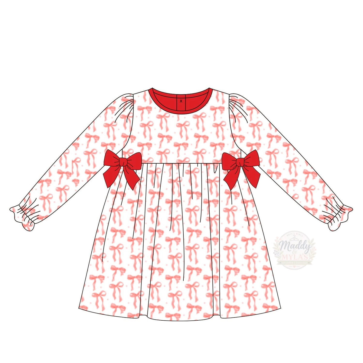 Pre-Order Fancy Red Bows Collection