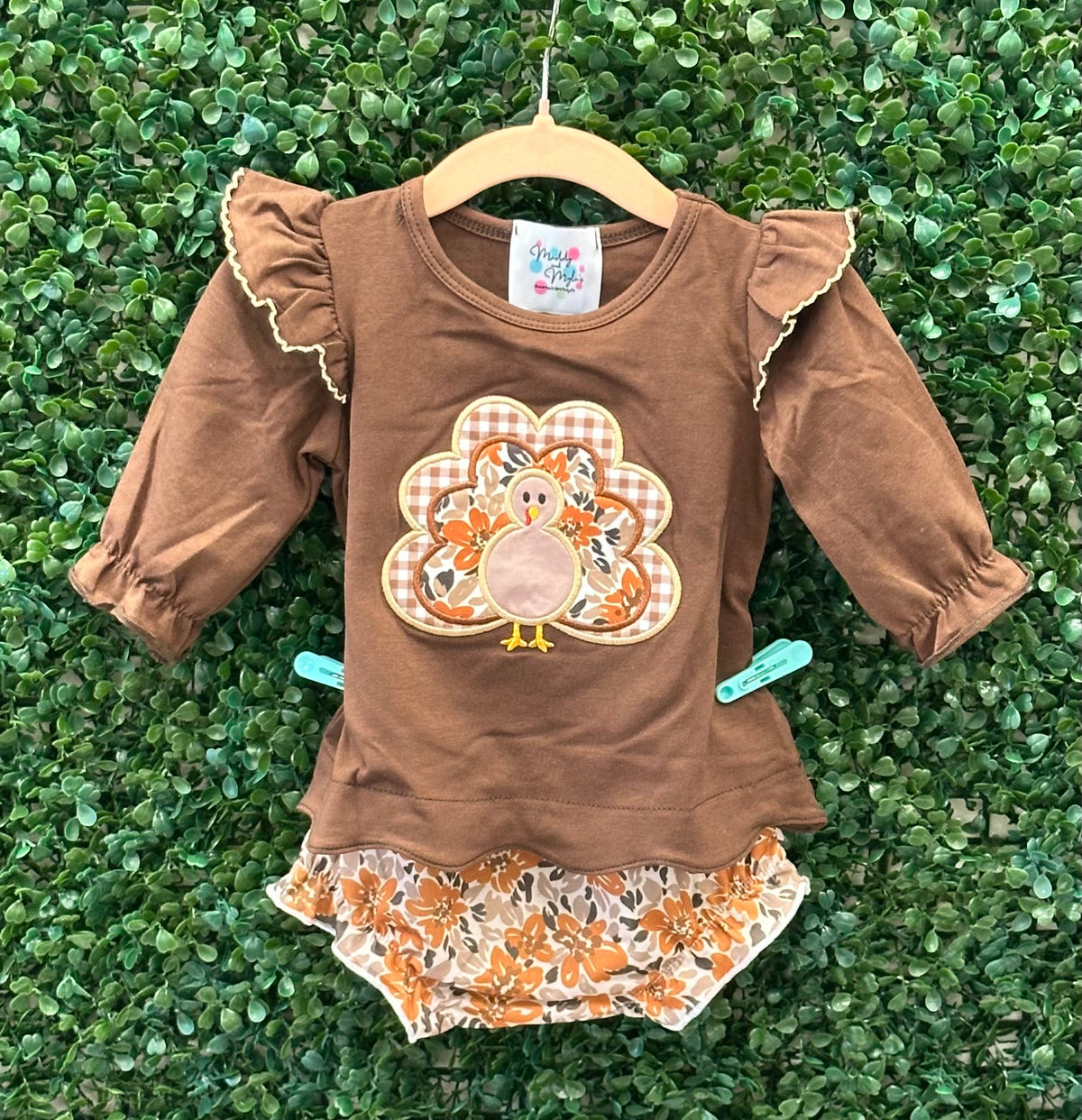 RTS Brown Floral/Plaid Turkey Collection