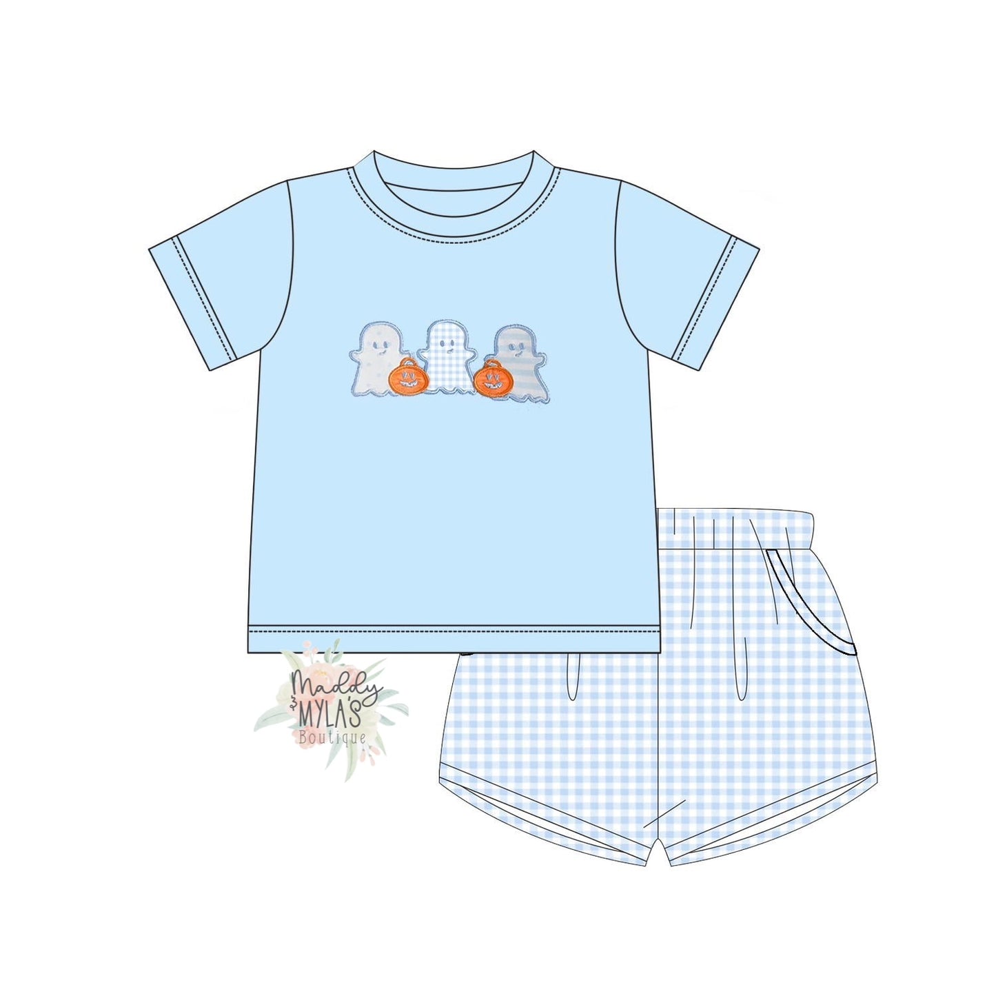 Pre-Order Three Little Ghosts Sibling Set Collection