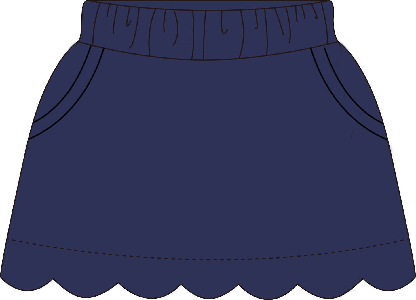 Pre-Order MMB School Cotton Knit Skort Collection