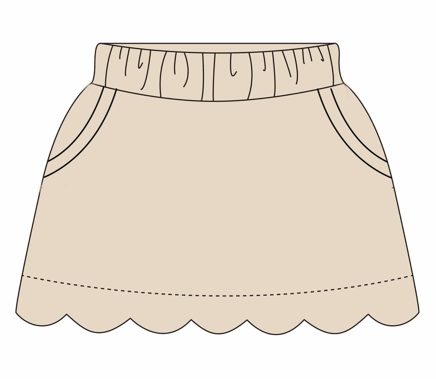 Pre-Order MMB School Cotton Knit Skort Collection