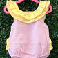 RTS Hot Pink and Yellow Seersucker Swim Collection
