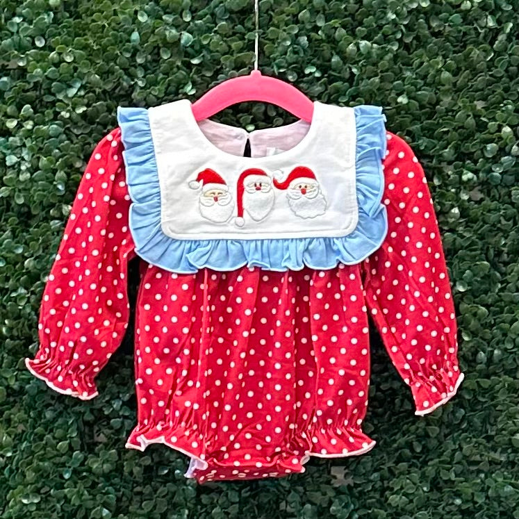 RTS Red and Blue Faces of Santa Collection