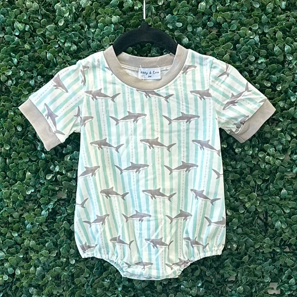 RTS Mint Stripe Shark Collection