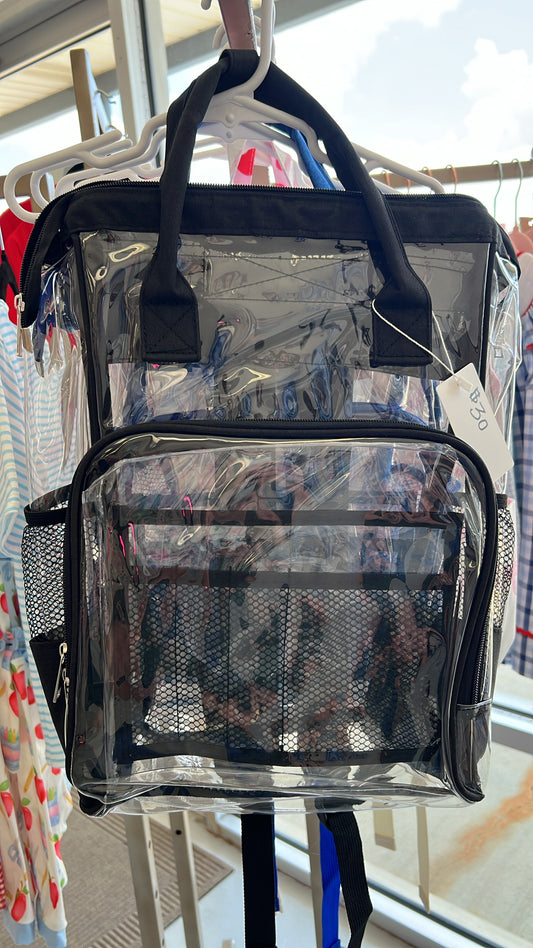 RTS Clear Backpacks