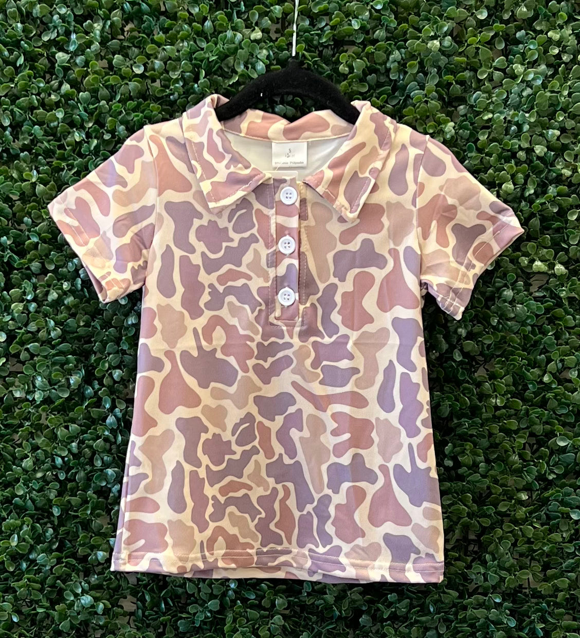 RTS Camo Polo Style Shirt Collection