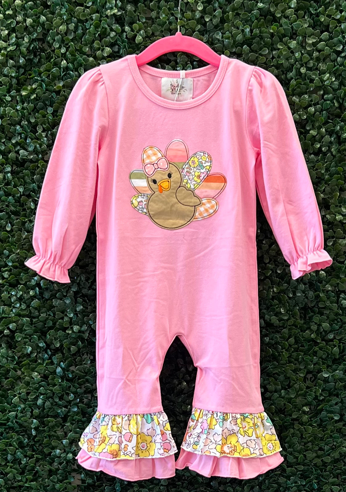 RTS Little Applique Turkey Sibling Set Collection