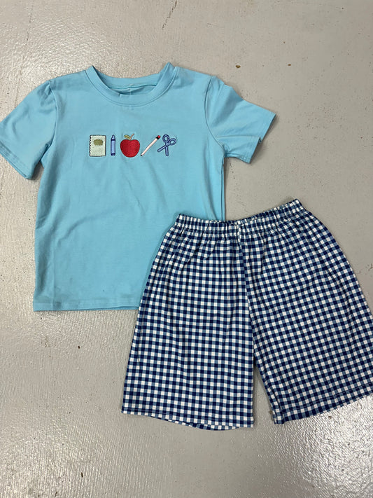 RTS Light Blue Back to School Set