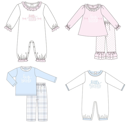 Pre-Order Big Sister/Brother Little Sister/Brother Sibling Set Collection