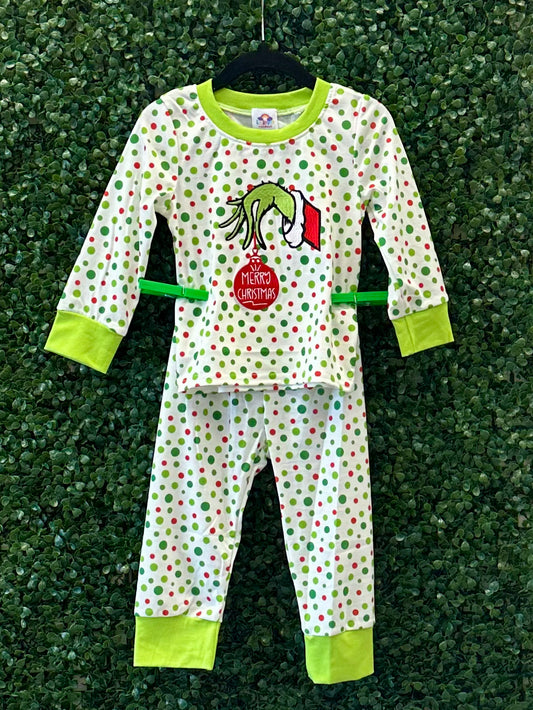 Discounted Mean One Ornament Pajama Collection