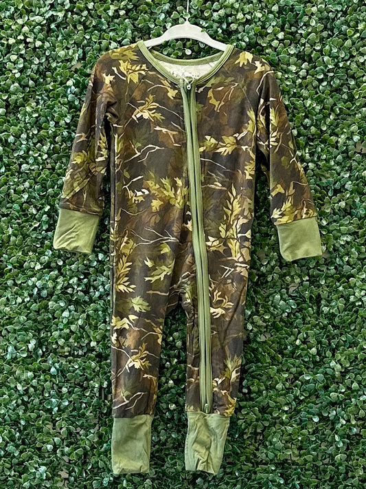RTS Camo Bamboo Pajama Zippy Collection