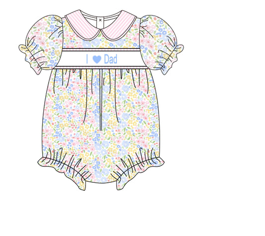 Pre-Order Blue and Pink I Heart Dad Collection