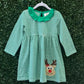 RTS Green Striped Reindeer Collection