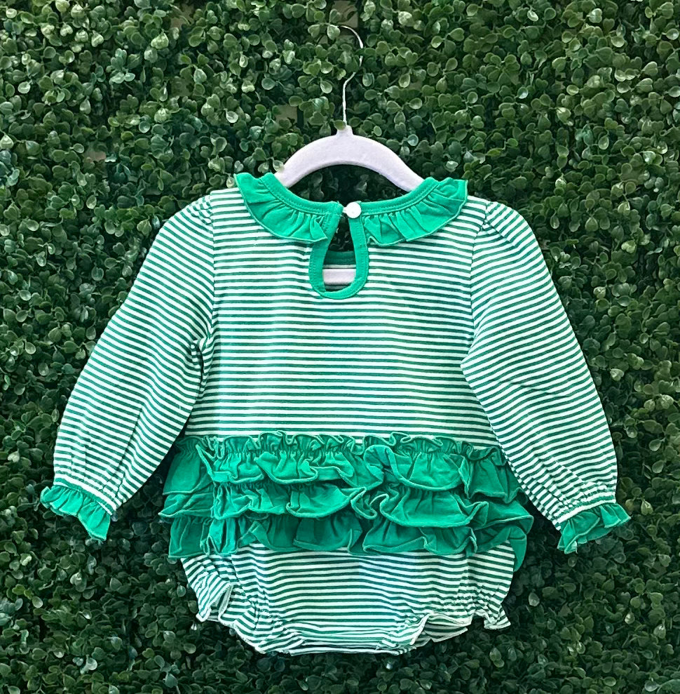 RTS Green Striped Reindeer Collection