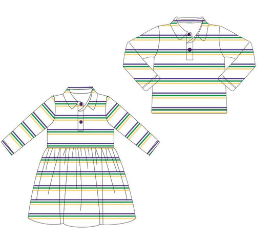 Pre-Order BYS PO30 Striped Party Sibling Match Collection